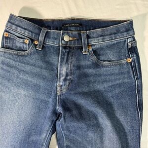 Lucky Brand Mid Rise Crop Wide Leg Jeans